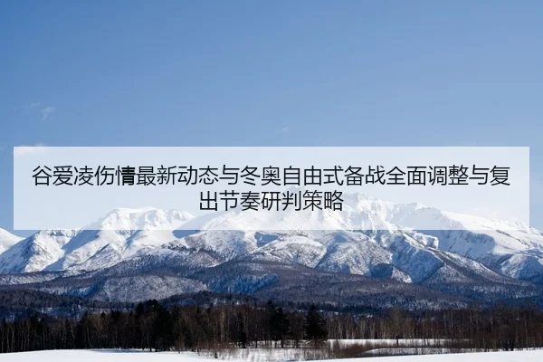 谷爱凌伤情最新动态与冬奥自由式备战全面调整与复出节奏研判策略
